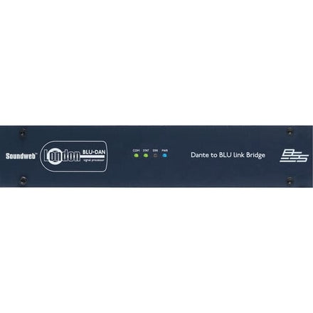 BSS Audio BLU-DAN Dante/AES67 to BLU Link Bridge Processor