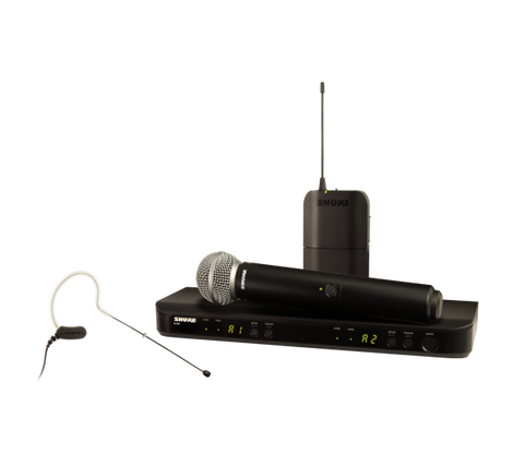 Shure Wireless System with SM58 Handheld and MX153 Headset