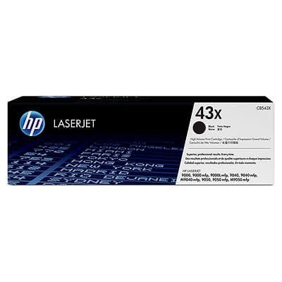 HP 43X Black Original LaserJet Toner Cartridge C8543X