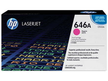 HP 646A Magenta Original LaserJet Toner Cartridge CF033A