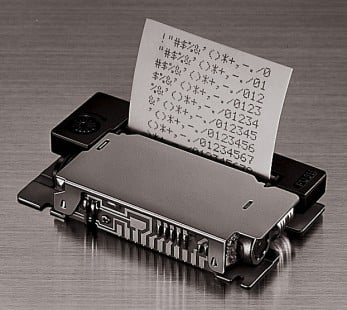 Epson M-150ll: 44.5mm 5V Ultra Compact Impact Shuttle Mechanism Printer