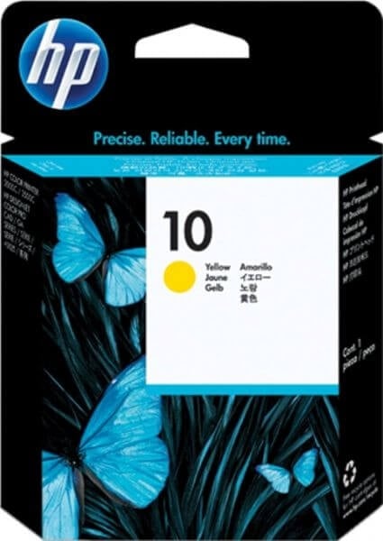 HP 10 Yellow Original Printhead Cartridge C4803