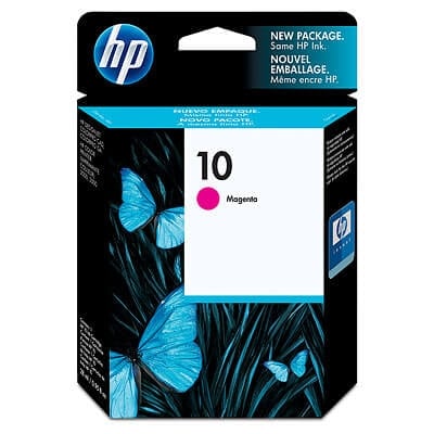 HP 10 Magenta Original Ink Cartridge C4843