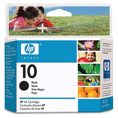 HP 10 Black Original Ink Cartridge C4844