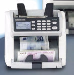 SCAN COIN SC8100 High Speed Fake Currency Detector Advanced Banknote Authentication Counting Machine