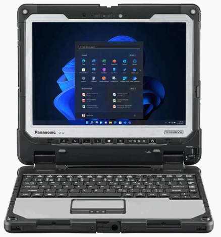 Panasonic TOUGHBOOK CF-33UZ02HAM 12" QHD Touch (Intel Core i5 12th Gen 16B/512GB SSD Windows 11 Pro)