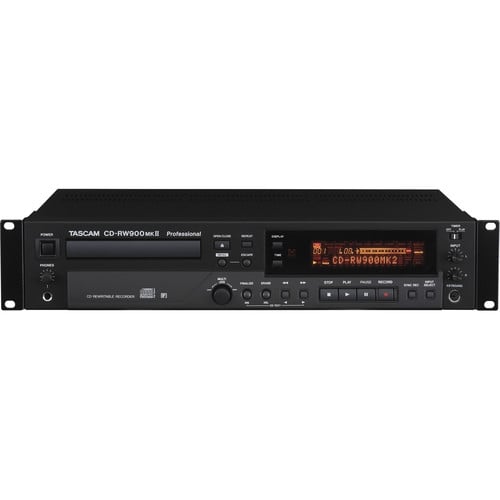 Tascam CD-RW900MKII Professional CD Recorder
