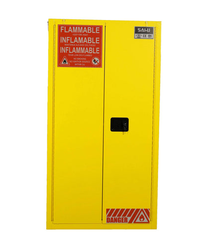 SAI-U Flammable Safety Cabinet SC2060Y – Leak-Proof Liquid Storage, SKU: SC2060Y