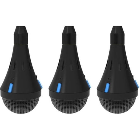 ClearOne Ceiling Microphone Array Analog- X 3 Array 6 Channel Black Bundle