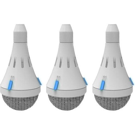 ClearOne Ceiling Microphone Array Analog- X 3 Array 6 Channel White Bundle