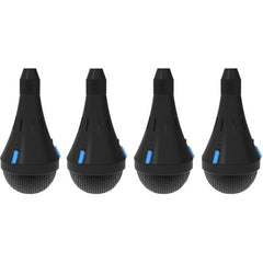 ClearOne 930-6200-412-B-D Ceiling Microphone 4 Array Dante Black Bundle
