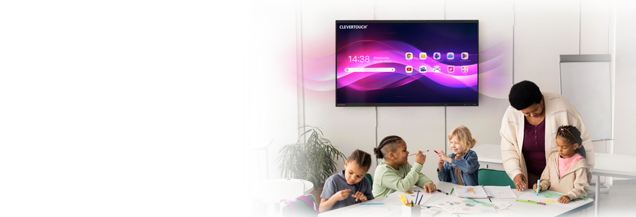 Clevertouch 65" IMPACT Lux 2 Interactive Display