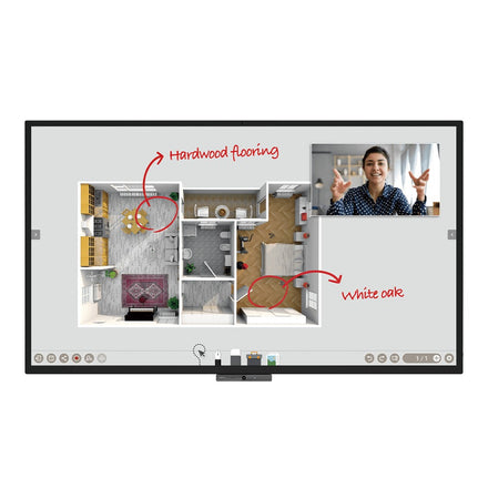 BenQ DuoBoard 86-Inch Corporate Interactive Flat Panel