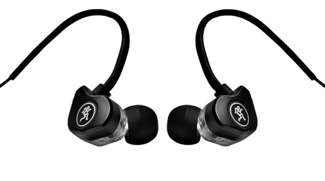 Mackie Cr Buds+ Professional Fit Earphones with Mic and Control