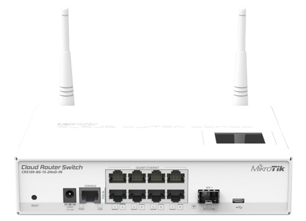 MikroTik CRS109-8G-1S-2HnD-IN 13 W Cloud Router Switch