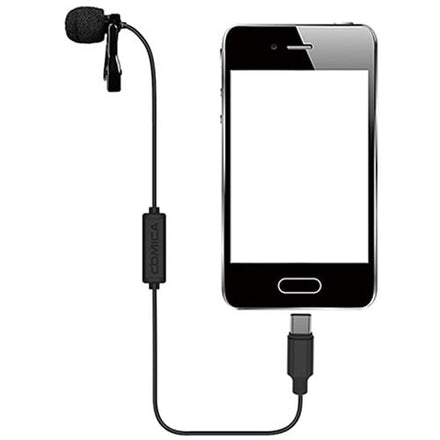 Comica Audio CVM-V01SP(UC) Omnidirectional USB Type-C Lavalier Microphone - 2.5m Cable