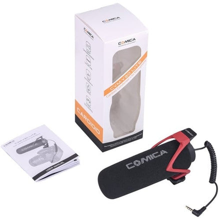 Comica Audio CVM-V30 LITE R Camera-Mount Shotgun Microphone for Cameras