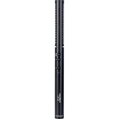 Comica Audio CVM-VP3 Supercardioid Condenser Shotgun Microphone with Adjustable Sensitivity