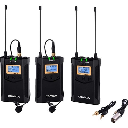 Comica Audio CVM-WM100 PLUS A Wireless Microphone System