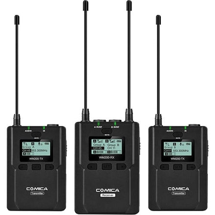 Comica Audio CVM-WM200A Wireless Omni Lavalier Microphone System