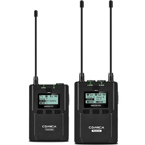 Comica Audio CVM-WM200C Wireless Omni Lavalier Microphone System