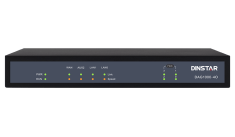 Dinstar DAG1000-2O FXO VoIP Gateway