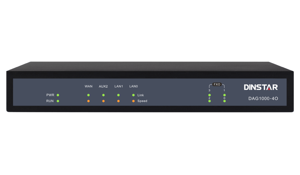 Dinstar DAG1000-4O FXO VoIP Gateway