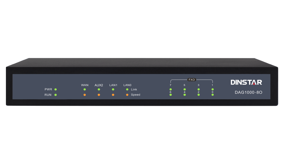 Dinstar DAG1000-8O FXO VoIP Gateway