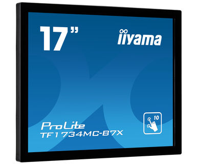 Iiyama 17’’ 10pt touch Open Frame monitor with Touch Through-Glass function