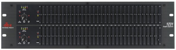 dbx 1231 Dual Channel 31-Band Equalizer