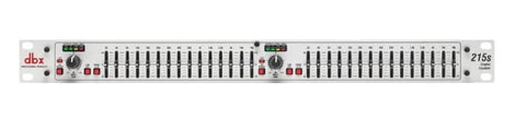 dbx 215s Dual Channel 15-Band Equalizer