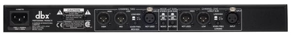 dbx 223xs Stereo 2-Way/Mono 3-Way Crossover with XLR Connectors UK Version