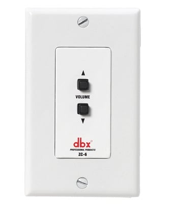 dbx ZC6 Wall-Mounted Zone Controller