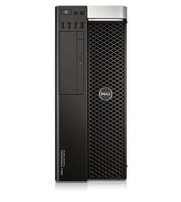Dell Precision Tower T5810 (Intel Xeon E5-1620 v3, 8GB DDR4, 1TB HDD, Win 7 Pro / Win 10 License Media, 3 Yrs Basic Warranty)