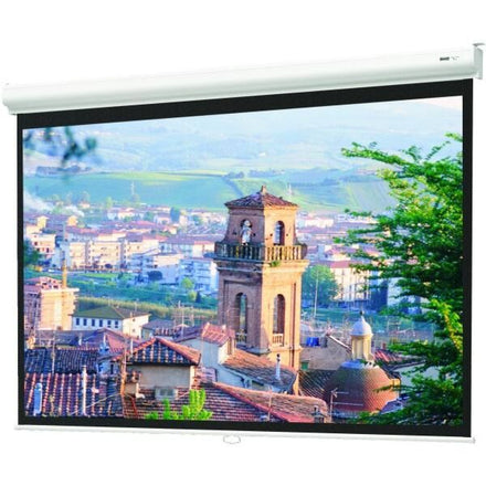 Da-Lite Designer Contour Manual with CSR 100" Projection Screen – Model 91960, HDTV Format
