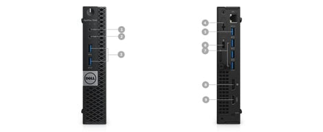 Dell OptiPlex 7040 MFF Workstation (Core i5, 500GB, 8GB, Win 7 Pro Includes Win 10 Pro License)