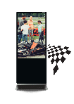 Specktron DKS2-43 AP 24/7 HD Touch Floor Standing Kiosk