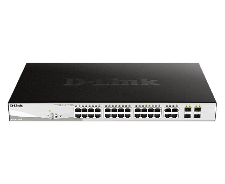 D-Link DGS-1210-28P 28-Port Gigabit Smart Managed PoE Switch