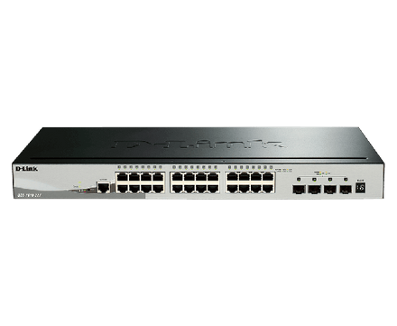 D-Link Gigabit Stackable Smart Managed Switch with 10G Uplinks