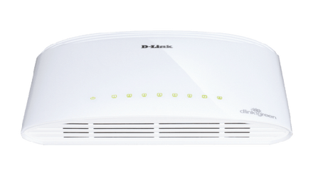 D-Link DGS-1008D 8-Port Gigabit Unmanaged Desktop Switch