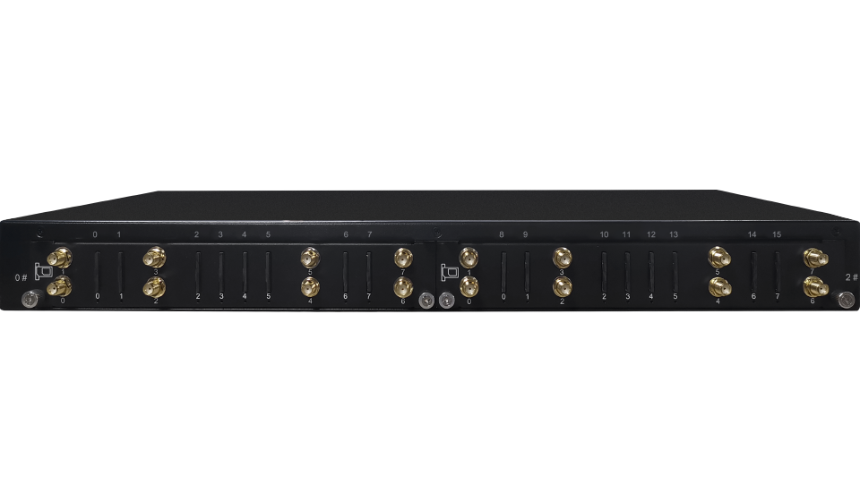Dinstar UC2000-VF-16T-B Business Version - Front View