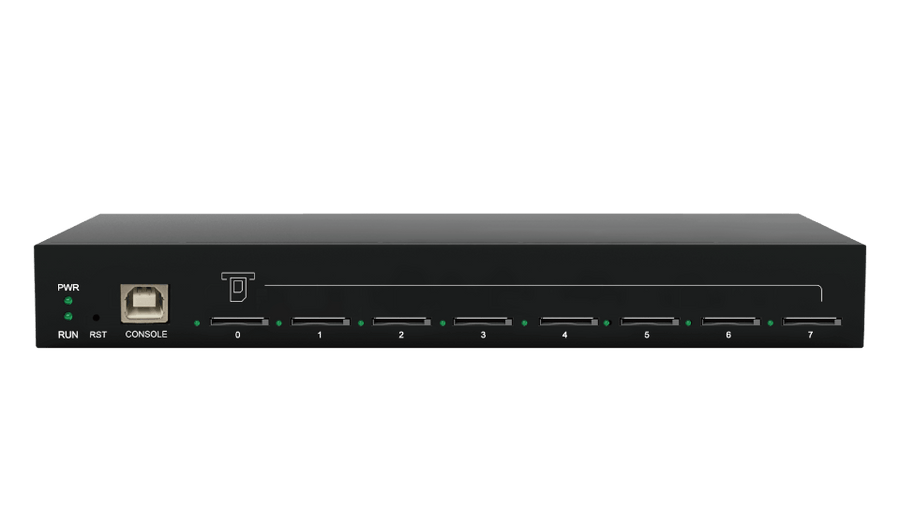 Dinstar UC2000-VE-8T - Front View