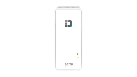 D-Link AC750 Portable Wireless Wi‑Fi Router and Charger