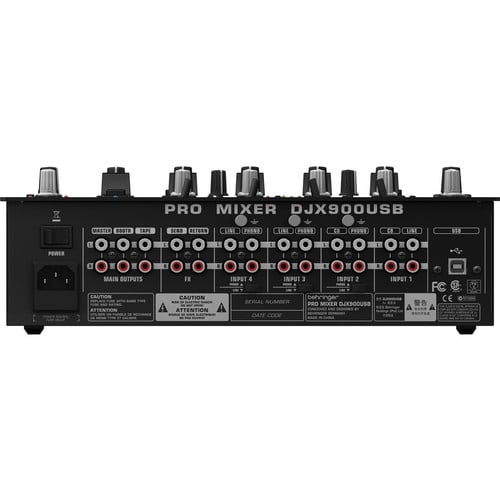 Behringer DJX900USB Professional 5-Channel DJ Mixer