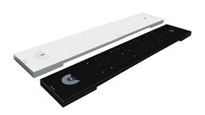 ClearOne 910-3200-203-12 12" for BFM2 Black Standard Ceiling Mount Kit