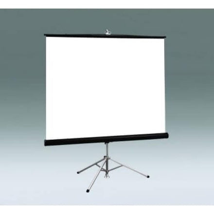 Draper 213 x 213 cm 80" Diagonal 1:1 Aspect Diplomat Tripod Projection Screen