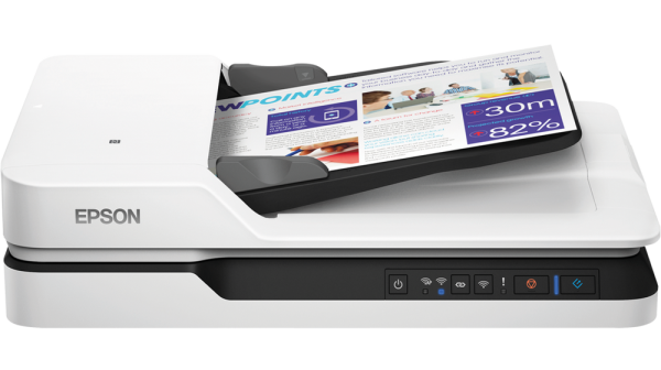 Epson WorkForce DS-1660W Wi-Fi Flatbed Document Scanner