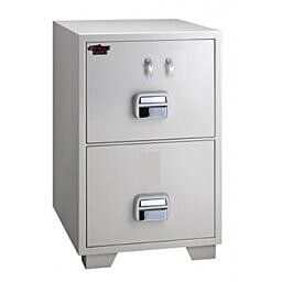 EAGLE SF-680-2TKX FIRE RESISTANT FILING CABINET, 2 DRAWERS, 2 KEYS LOCK