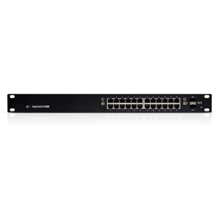 Ubiquiti EdgeSwitch 24-Port 500-W Managed PoE + Gigabit Switch with SFP