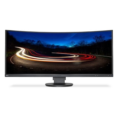 Nec EX341R-BK 34" 21:9 Ultra-wide Monitor (3-Sided Ultra-Narrow Bezel and SVA Panel)